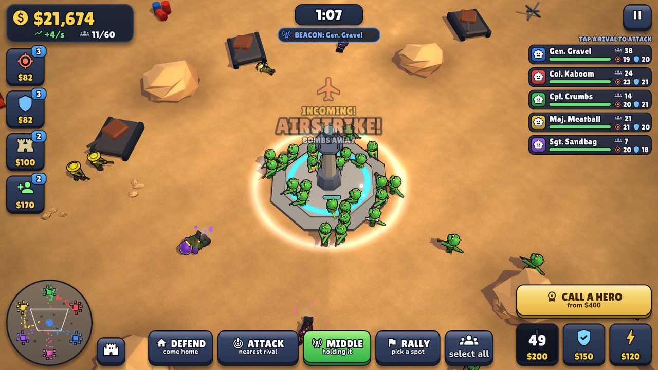 Airstrike ability