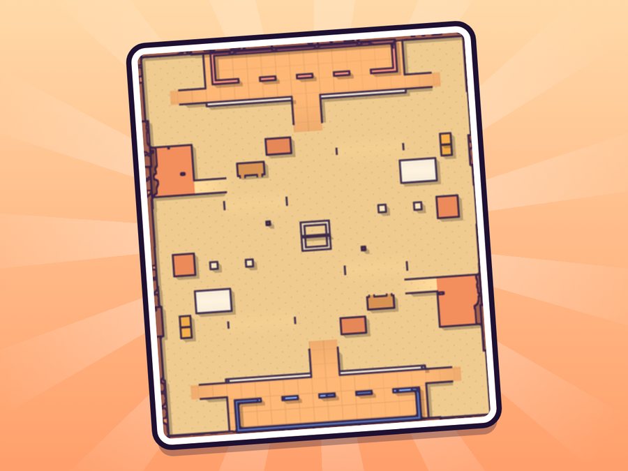 Top-down map of Chili Canyon