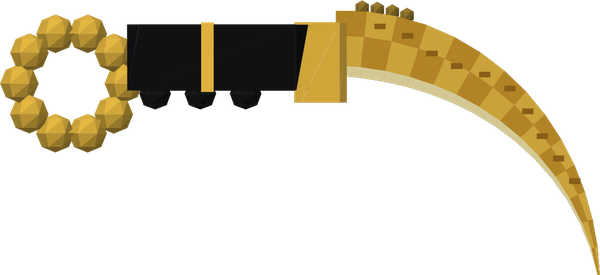 Karambit Molten Gold